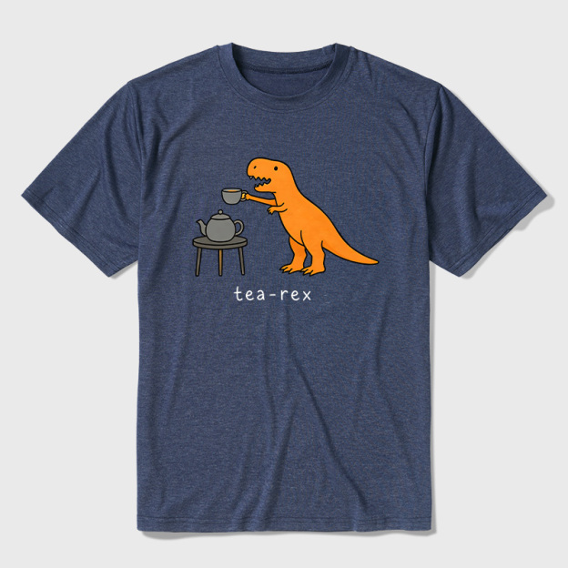 Tea-Rex Ultra Soft Heather Tees