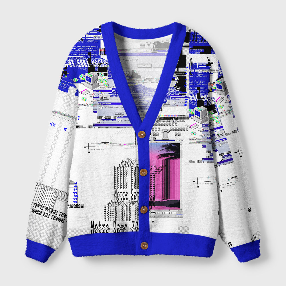 Geeksoutfit Windows Failure Geek Ugly Cardigan Sweaters  for Sale
