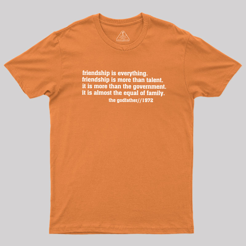 The Godfather quote Geek T-Shirt