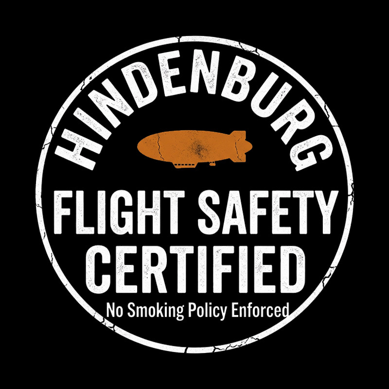 Hindenburg Flight Safety Certified Geek T-Shirt