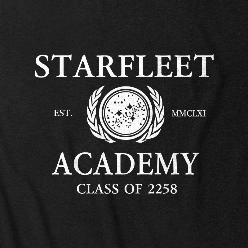 Starfleet Acadmey Class Of 2258 White Ultra Soft Heather Tank
