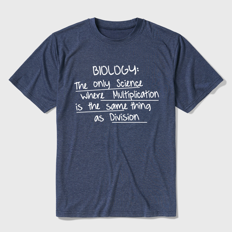 The Definition Of Biology Ultra Soft Heather Tees