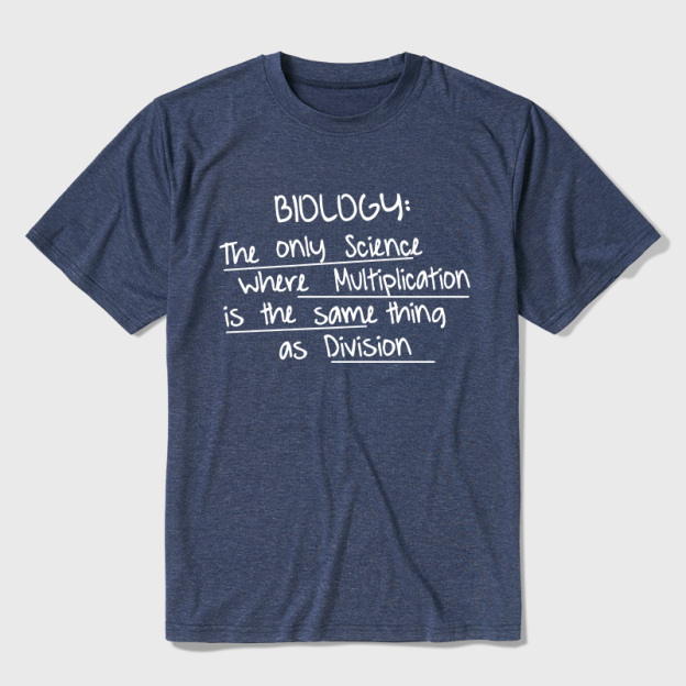 The Definition Of Biology Ultra Soft Heather Tees