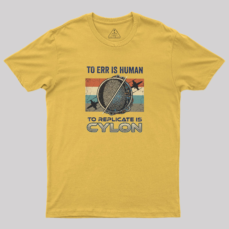 Human VS Cylon Geek T-Shirt