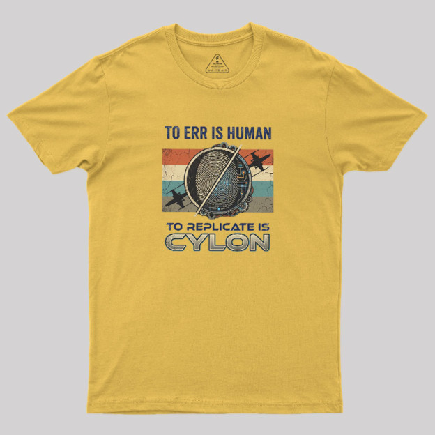 Human VS Cylon Geek T-Shirt
