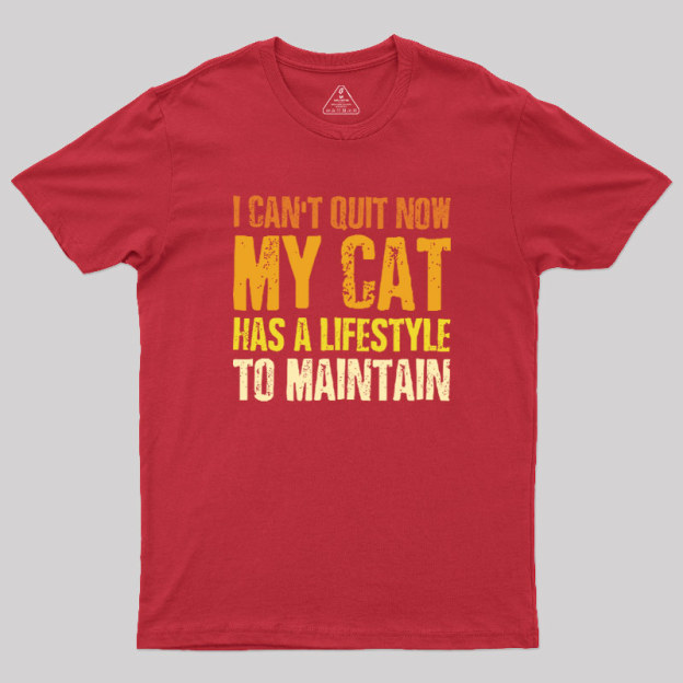 Cat Economy Geek T-Shirt