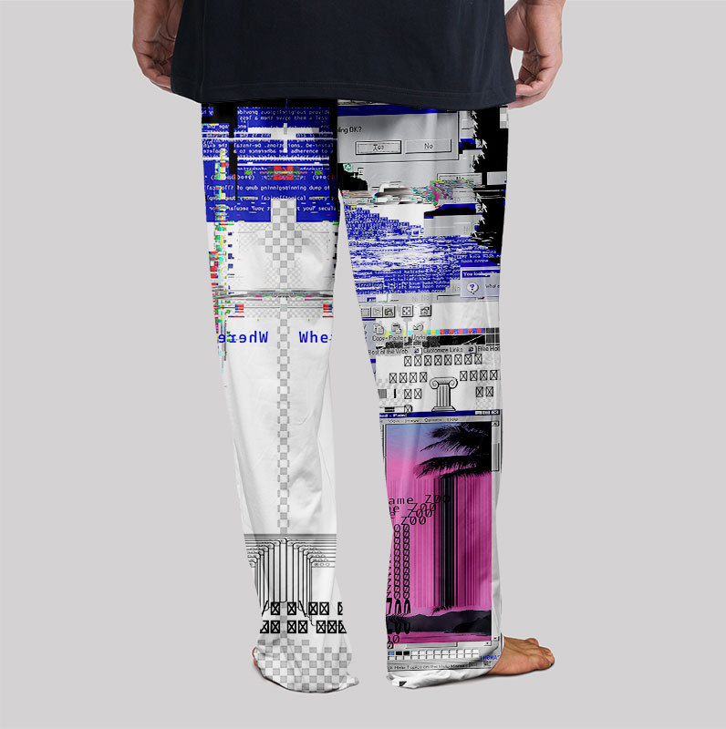 Windows Failure Geek Loungewear Pants