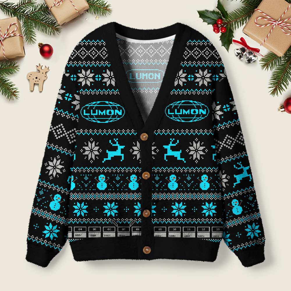 Lumon Geek Ugly Cardigan Sweaters