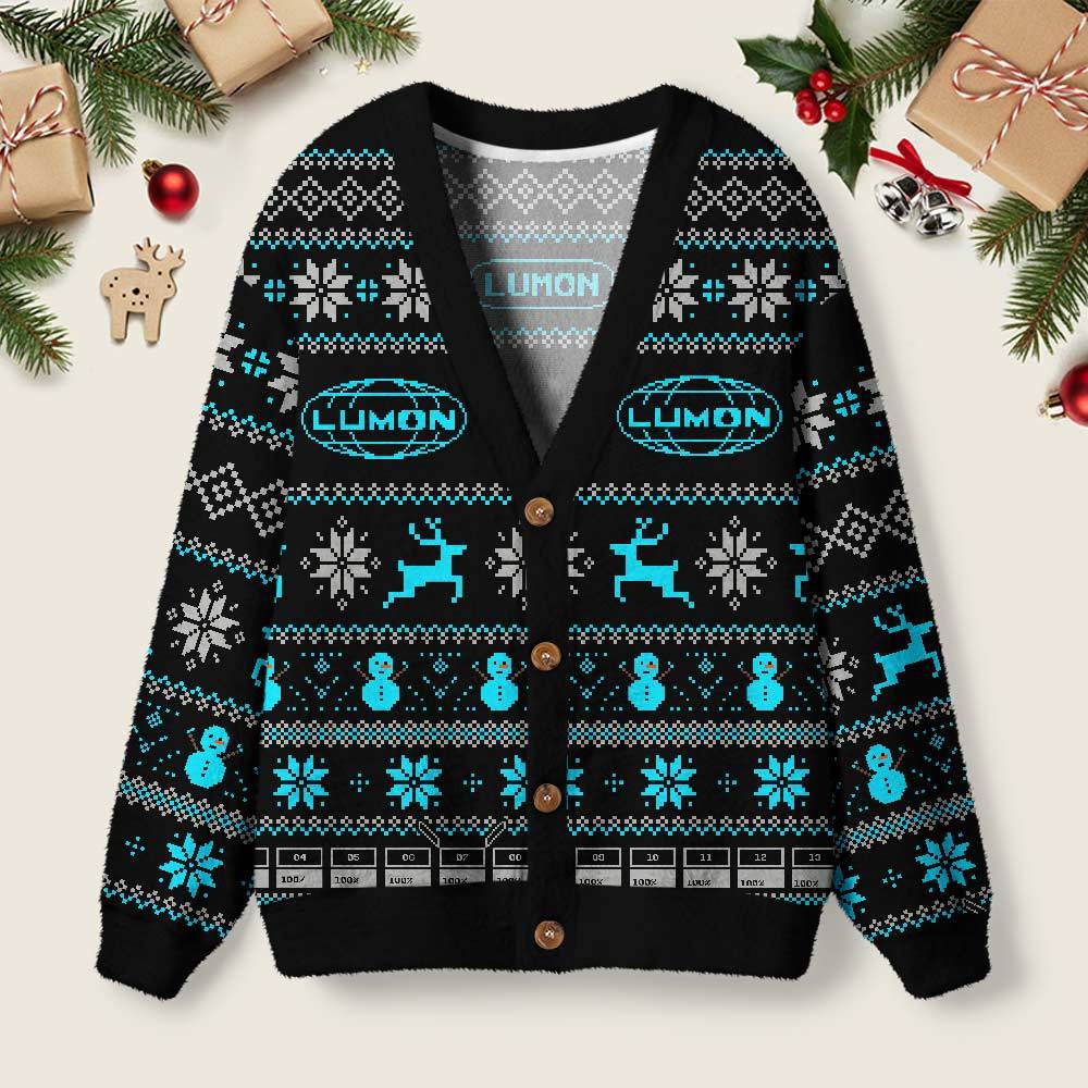 Geeksoutfit Lumon Geek Ugly Cardigan Sweaters  for Sale