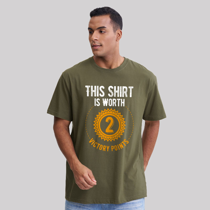 This Shirt Is Worth 2 Victory Points Geek T-Shirt