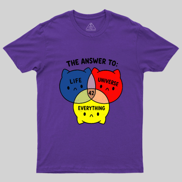 The Answer To Everything 42 Geek T-Shirt