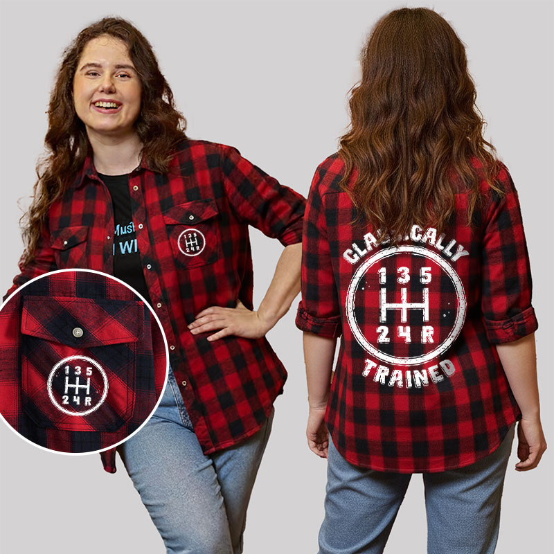 Classically Trained Plaid Flannel Shirt
