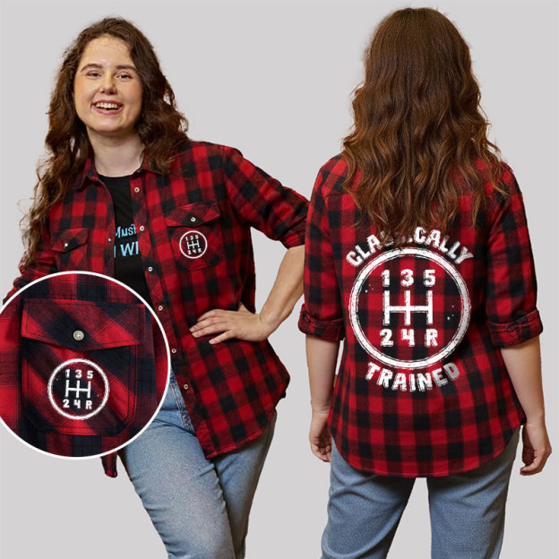 Classically Trained Plaid Flannel Shirt