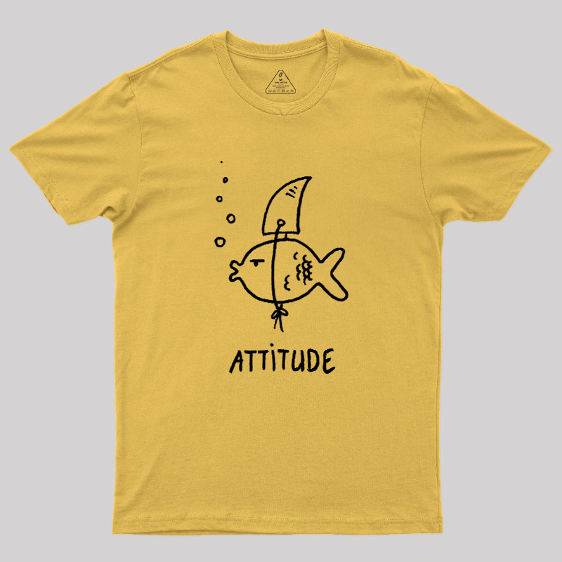 Fish Attitude Geek T-Shirt