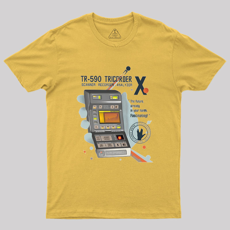 TR-590 Tricorder Geek T-Shirt