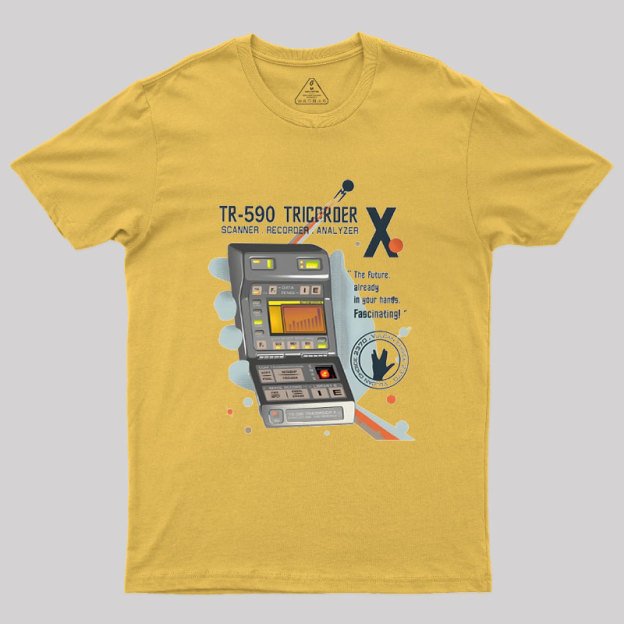 TR-590 Tricorder Geek T-Shirt