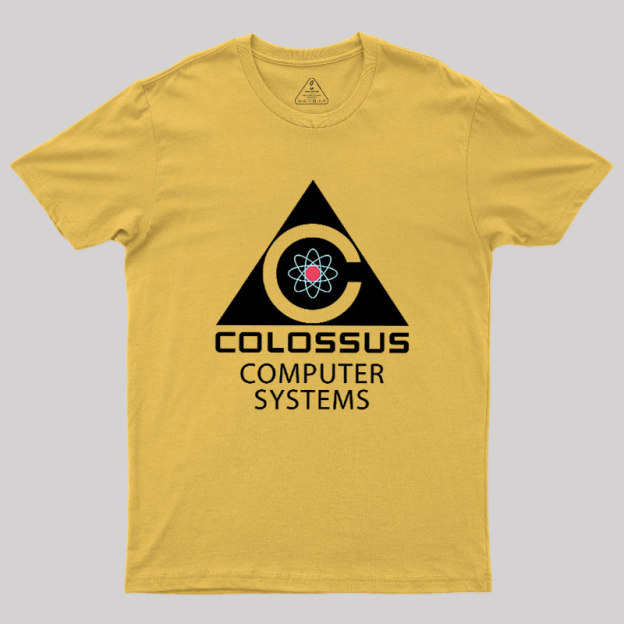 Colossus Computer Systems Spy Geek T-Shirt