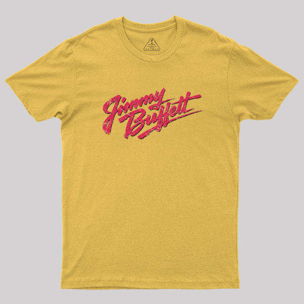 Jimmy Buffett Retro Style Geek T-Shirt