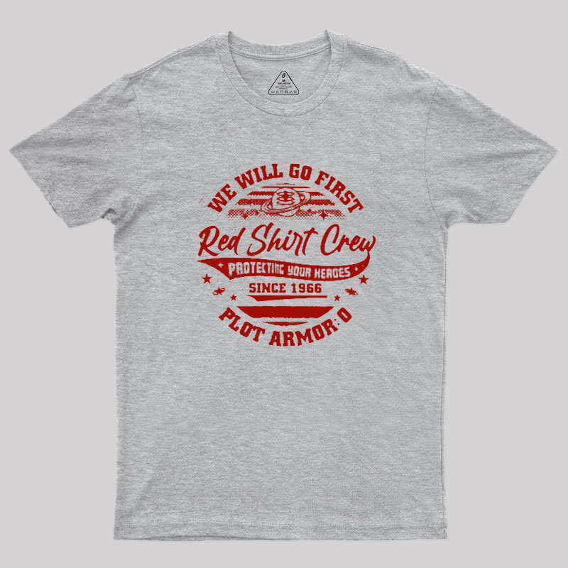 Red Shirt Crew Geek T-Shirt