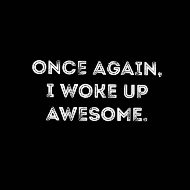 Once Again, I Woke Up Awesome Geek T-Shirt