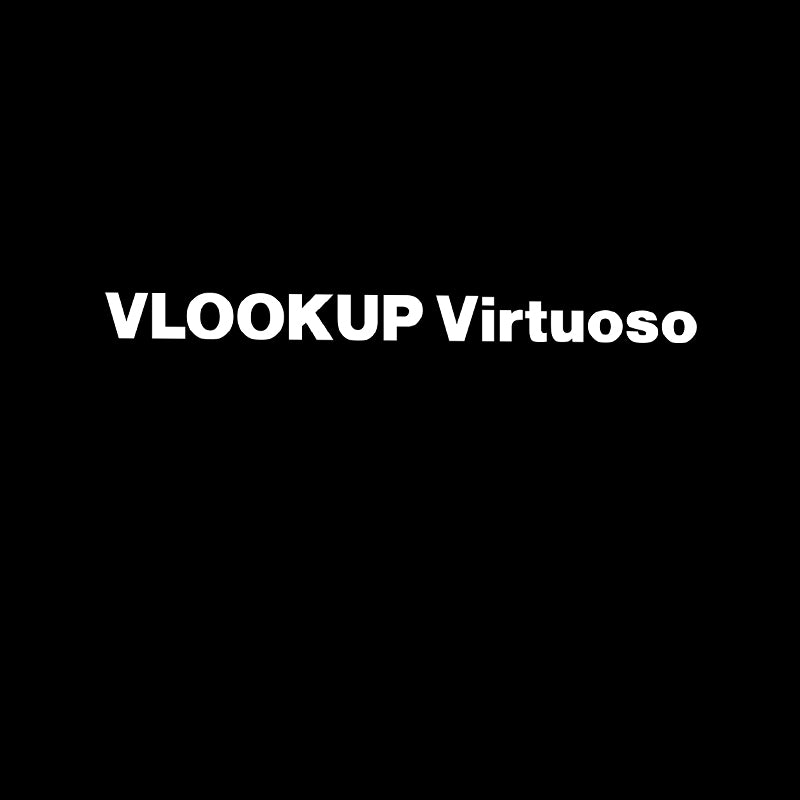 VLOOKUP Virtuoso Geek T-Shirt