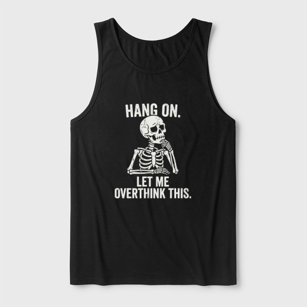 Hang On, Let Me Overthink This Ultra Soft Heather Tank