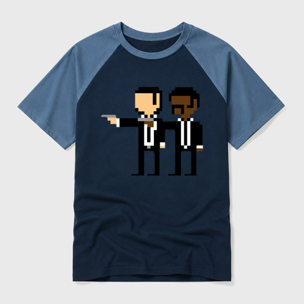Pixel Pulp Raglan T-shirt