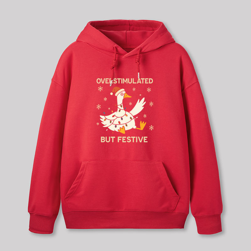OVERSTIMULATED Geek Hoodie