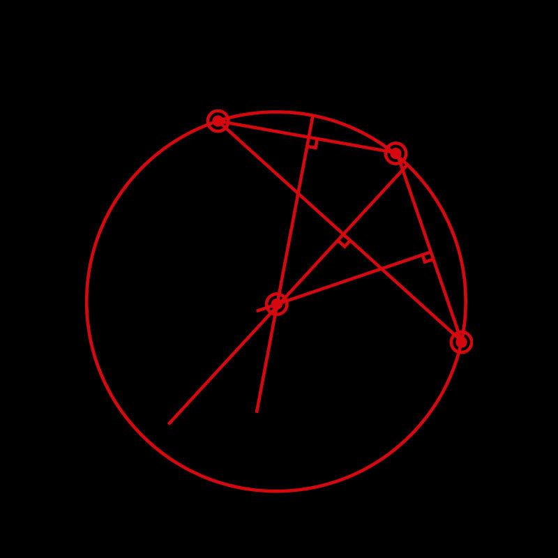 A Circle Completely Surrounding The Upside Down Geek T-Shirt