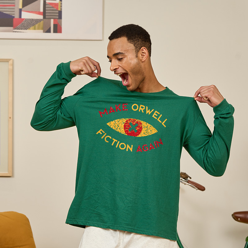 Make Orwell fiction again Long Sleeve T-Shirt