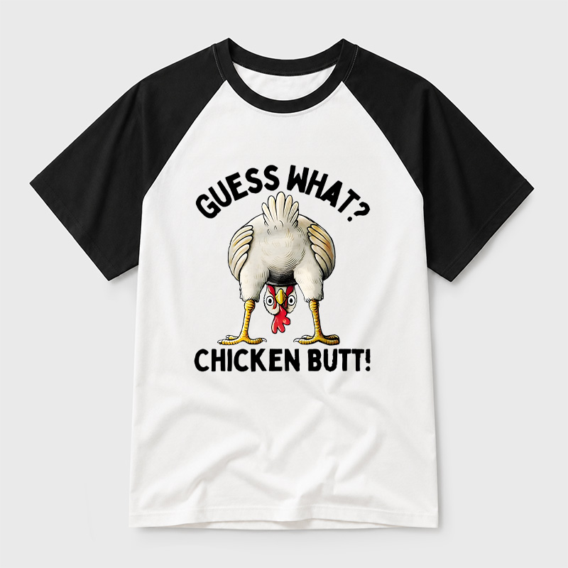 Guess What Geek Retro Raglan T-Shirt
