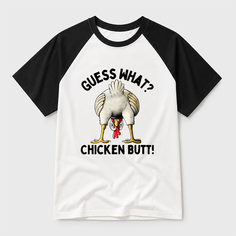 Guess What Geek Retro Raglan T-Shirt
