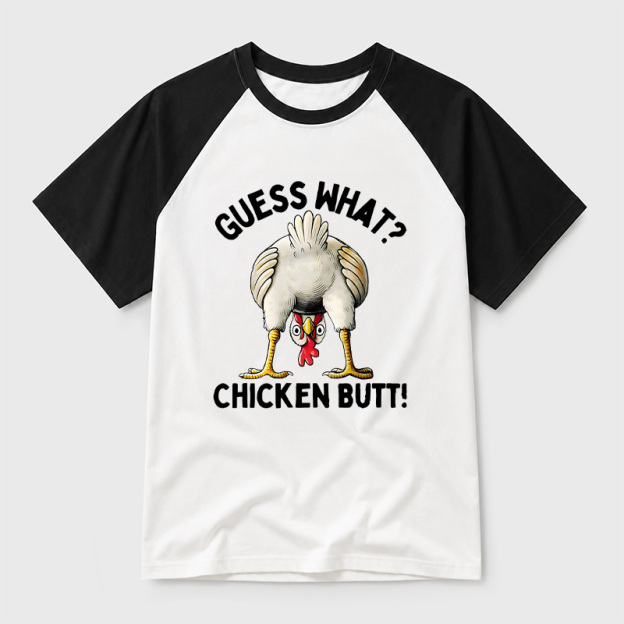 Guess What Geek Retro Raglan T-Shirt