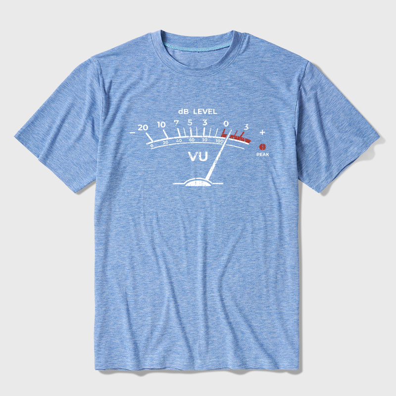 Volume VU Meter Vintage Ultra Soft Heather Tee