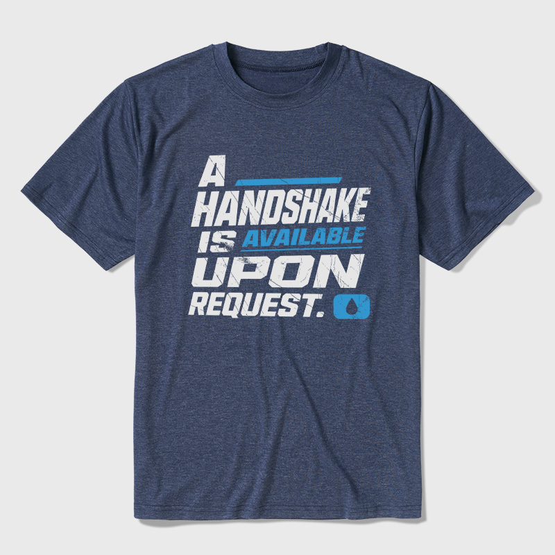 Handshake on Demand Ultra Soft Heather Tee