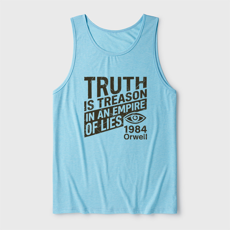 1984 Orwell Ultra Soft Heather Tank