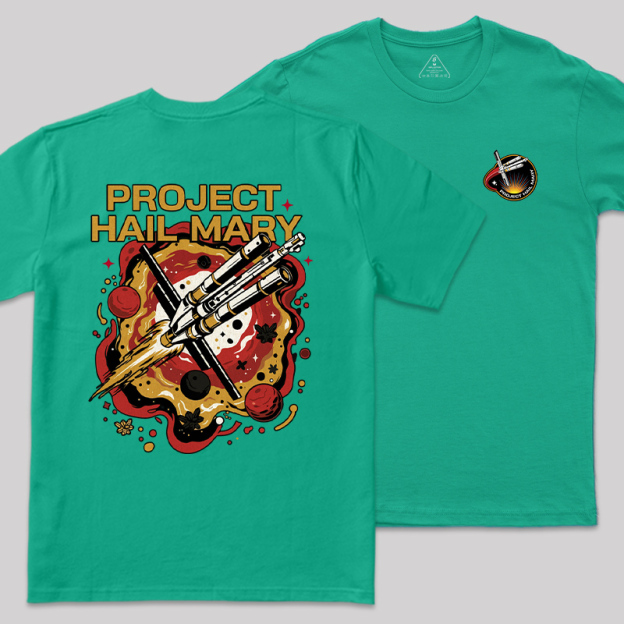 Hail Mary Ignition Front and Back Printed T-Shirt