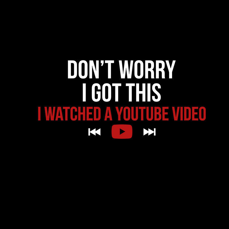 Don't Worry I Watched A Video Geek T-Shirt