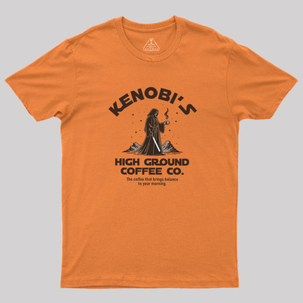 Kenobi��s High Ground Geek T-Shirt
