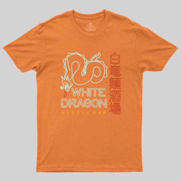 White Dragon Geek T-Shirt