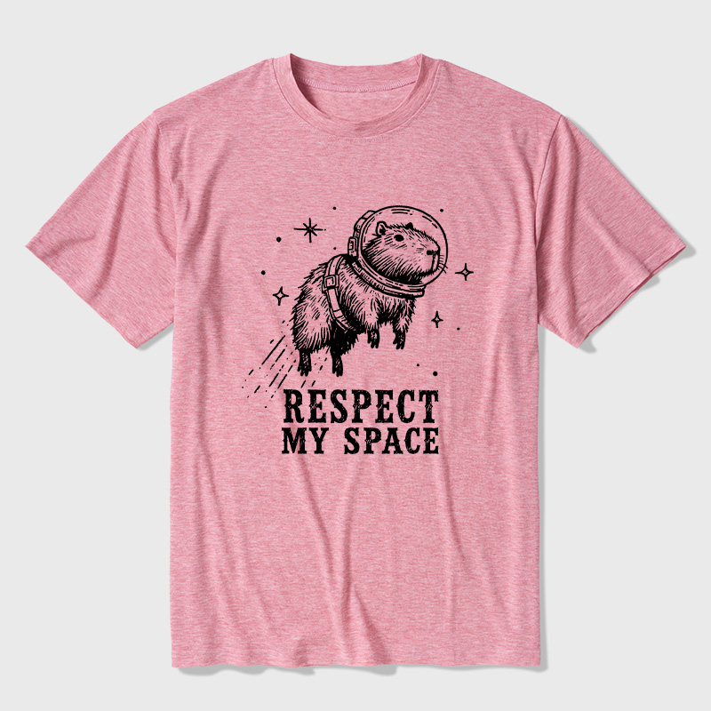 Respect My Space Ultra Soft Heather Tees