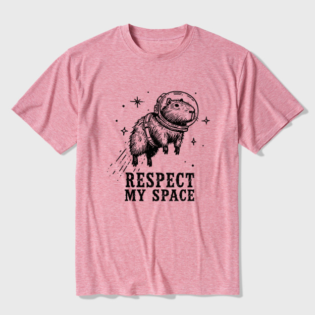 Respect My Space Ultra Soft Heather Tees