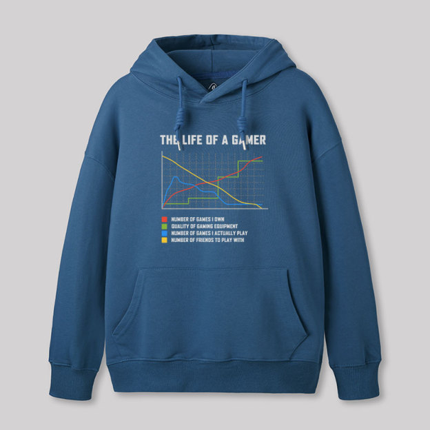 The Life Of A Gamer Geek Hoodie