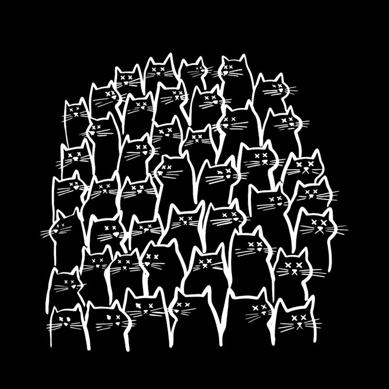 The?Assembly?of?Cats Geek T-Shirt