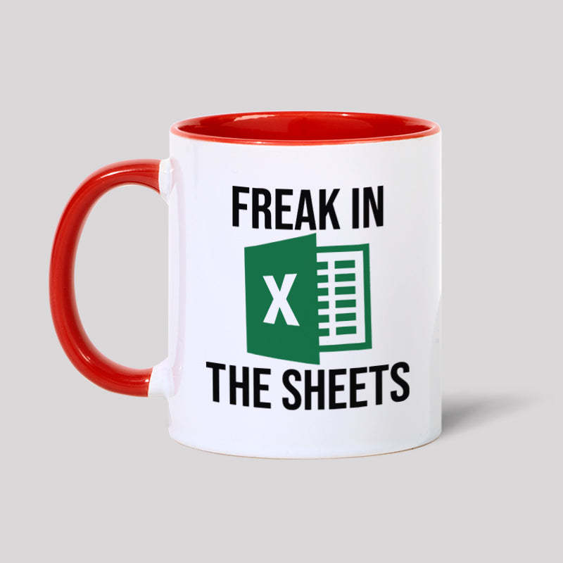 Freak in the Sheets Geek Mug