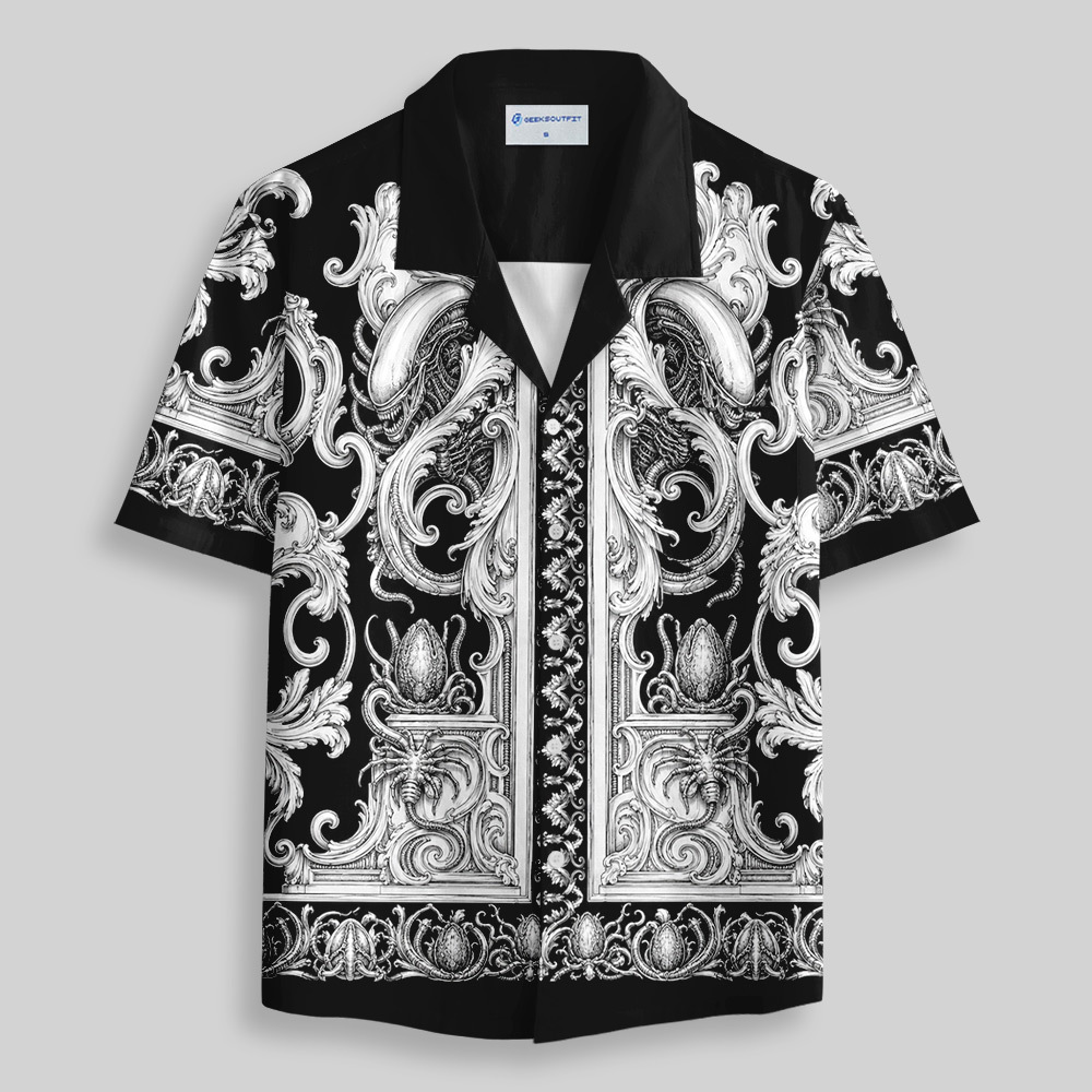 Geeksoutfit Off-World Relic Button Up Pocket Shirt for Sale