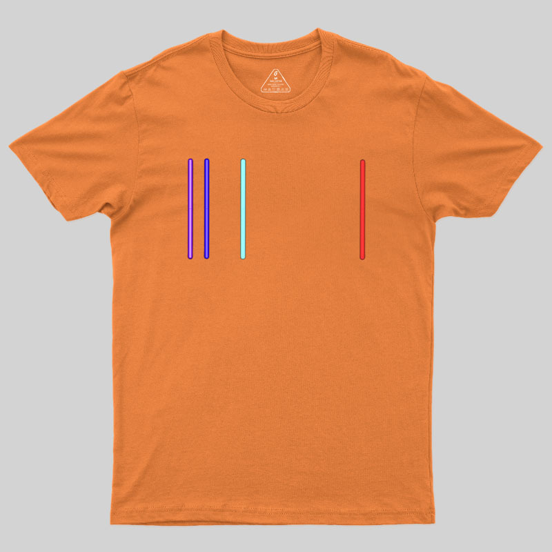 Hydrogen Emission Spectrum Geek T-Shirt