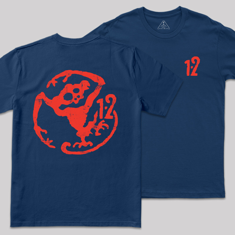 Army Of The Twelve Monkeys Retro Sci-Fi Front and Back Printed Geek T-Shirt