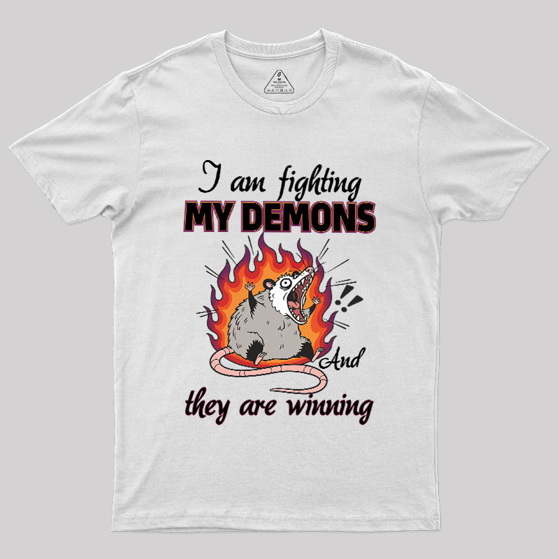 Demon Battle Geek T-Shirt