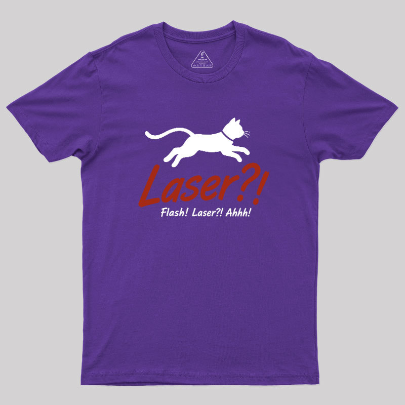 Flash Laser Ahhh Geek T-Shirt